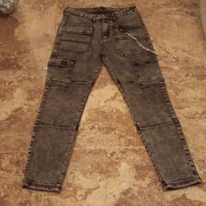 Black Denim Skinny Jeans- NWOT